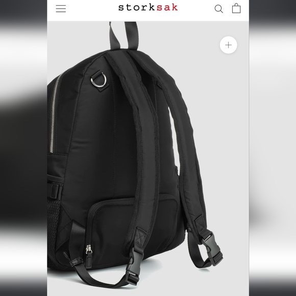 Storksak Hero black backpack - Picture 4 of 13